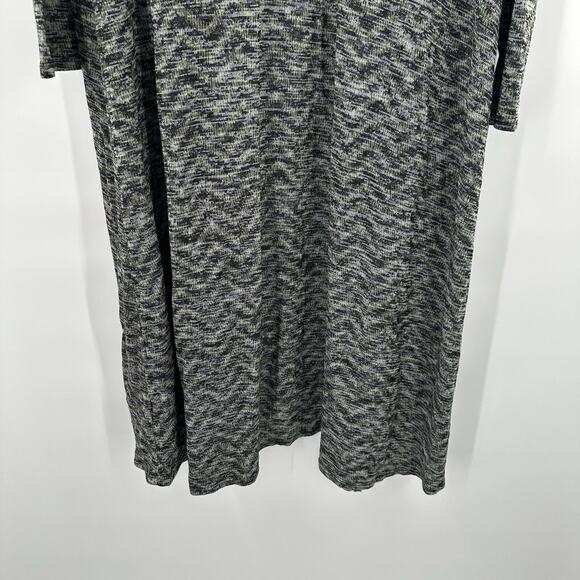 Lularoe Sarah Duster Sweater Womens Medium Green Cardigan Long NWT - Picture 7 of 14